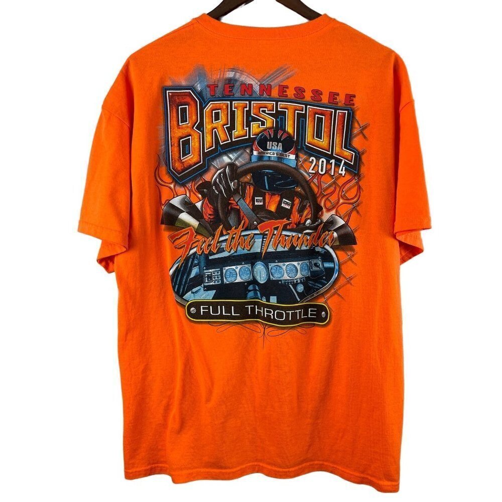 Bristol Racing Tennessee Feel The Thunder 2014 XL READ SIZE - Picture 3 of 6